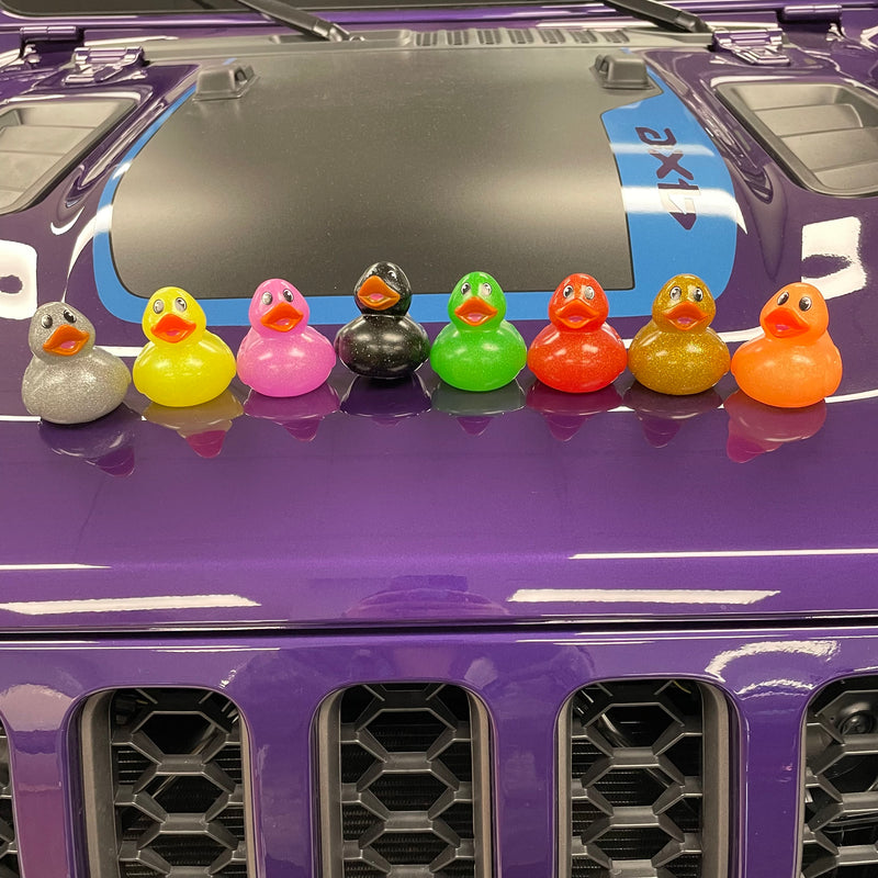 Jeep Ducks for Ducking (Glitter)
