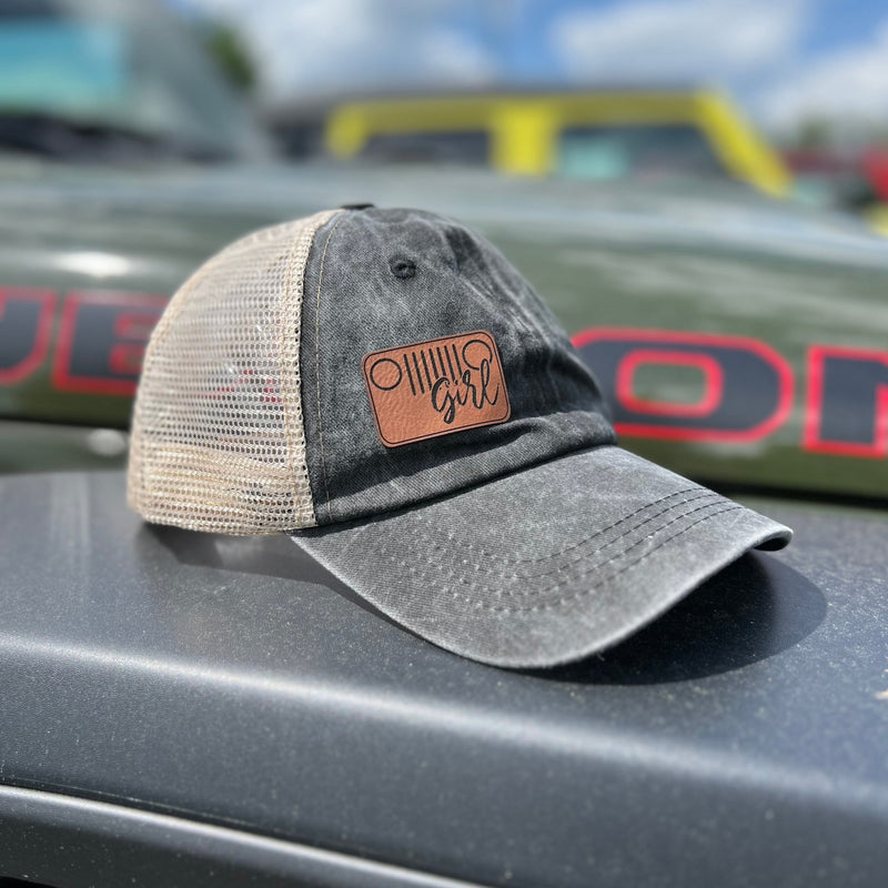 Trucker Hat Unisex Snapback - Jeep Girl