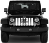 Illinois Tactical State Flag Jeep Grille Insert