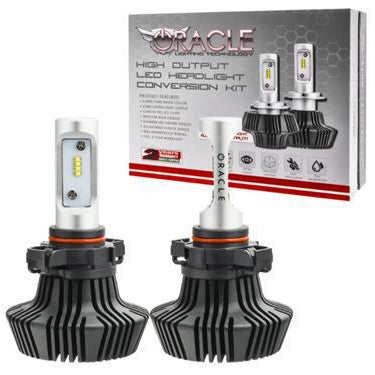 5202 4,000 Lumen LED Headlight Bulbs, Set of 2 by Oracle (Universal)