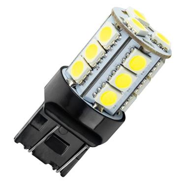 Single Amber 7443 18 LED 3-Chip SMD Bulb by Oracle (Universal)