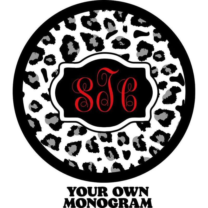 Leopard Print With Monogram