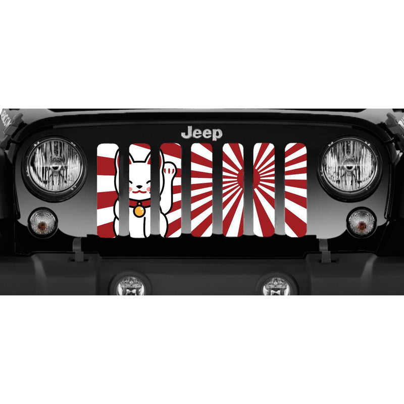 Lucky Cat Jeep Grille Insert