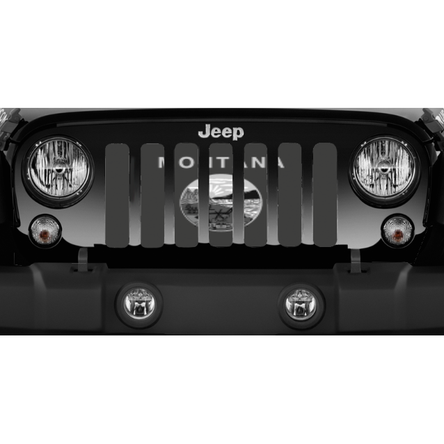 Montana Tactical State Flag Jeep Grille Insert