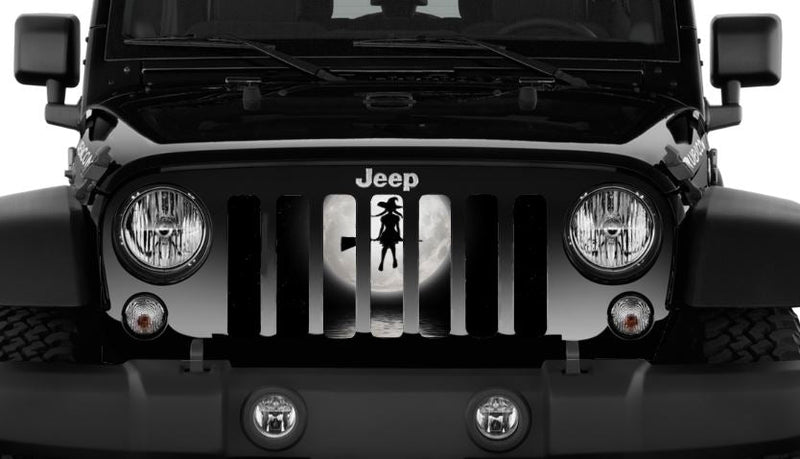 Moon Witch Jeep Grille Insert