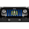 New Hampshire State Flag Jeep Grille Insert