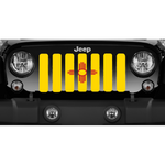 New Mexico State Flag Jeep Grille Insert