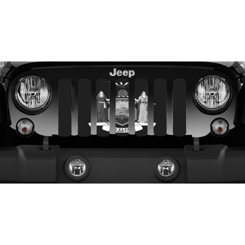 New York Tactical State Flag Jeep Grille Insert