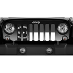 North Carolina Tactical State Flag Jeep Grille Insert