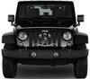 North Dakota Tactical State Flag Jeep Grille Insert