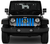 Oklahoma State Flag Jeep Grille Insert