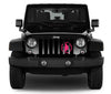 "Oscar Mike Hot Pink" Grille Insert by Dirty Acres