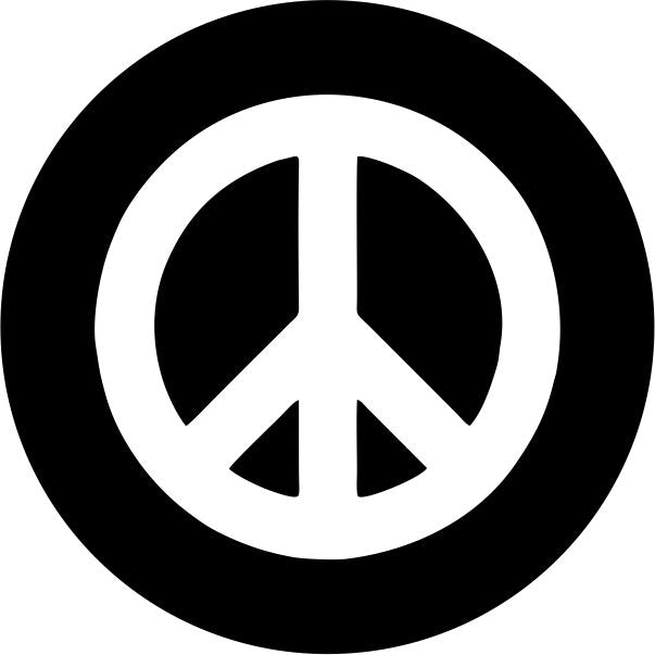 Hippie Peace Sign Spare Tire Cover – Jeep World