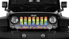 Peace & Love Jeep Grille Insert