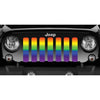 "Ombre Pride Flag" Grille Insert by Dirty Acres