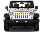 "Pride Flag" Grille Insert by Dirty Acres