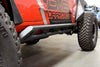 Tubular Rock Slider with Plated End Caps by DV8 Offroad (18+ Wrangler JL)