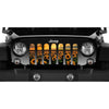 DOUBLE SIDE - Sunflower Jeep Grille Insert