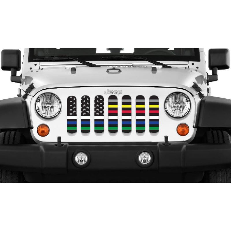 6 for the 6 Jeep grill insert