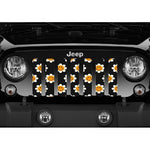Smiley Flowers Jeep Grille Insert
