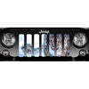 Snow Leopard Jeep Grille Insert
