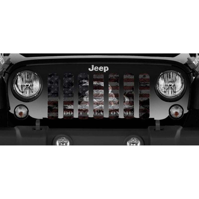 Tactical American Gadsden Flag - Don't Tread On Me Jeep Grille Insert