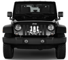 Connecticut Tactical State Flag Jeep Grille Insert