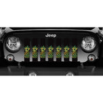 Tropical Pineapples Jeep Grille Insert