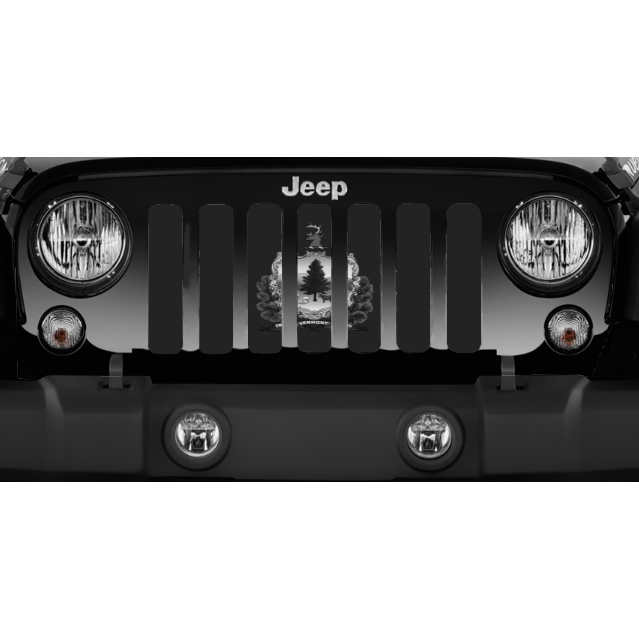 Vermont Tactical State Flag Jeep Grille Insert