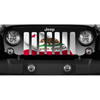 Waving California Jeep Grille Insert