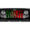 Waving Portugal Flag Jeep Grille Insert