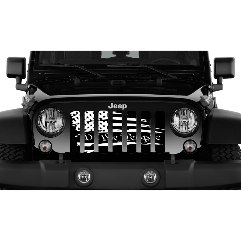 We The People Jeep Grille Insert