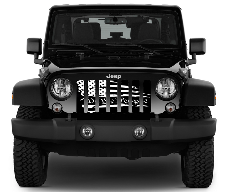 We The People Jeep Grille Insert