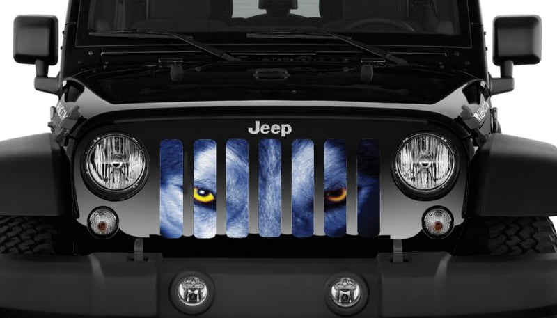 Wolf Eyes Jeep Grille Insert