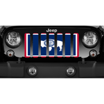 Wyoming State Flag Jeep Grille Insert