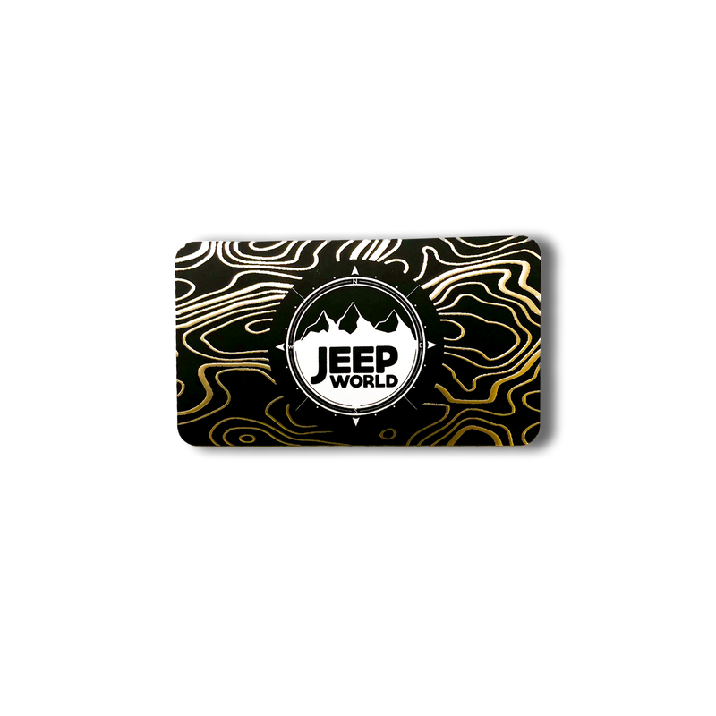JeepWorld.com Physical Gift Card