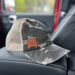 Women's Ponytail Wrangler Tailgate "Leather Patch" Hats
