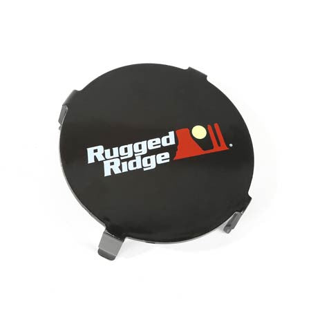 Rugged Ridge LED Light Cover, 3.5 Inch Round, Black (Universal)
