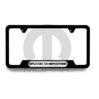 Mopar Jeep License Plate Frames ( 2011+ Grand Cherokee WK2, WL)