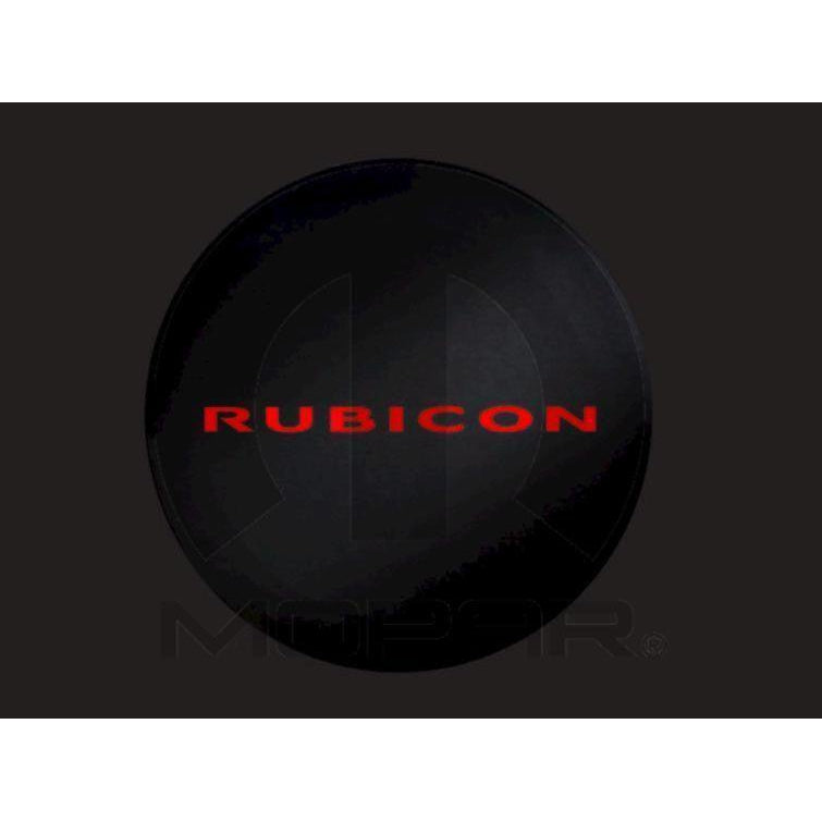 Rubicon tire cover, black