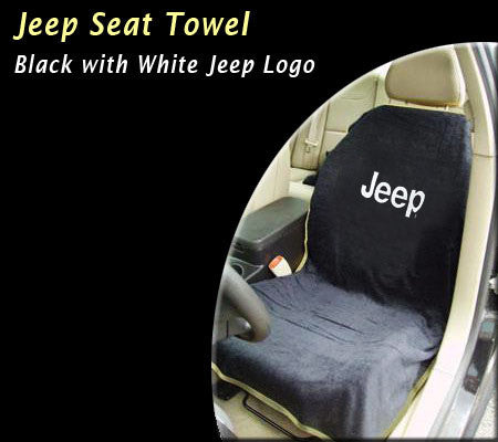 Jeep Seat Towel with Jeep Logo (Universal)