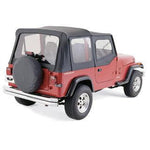 Wrangler with soft top